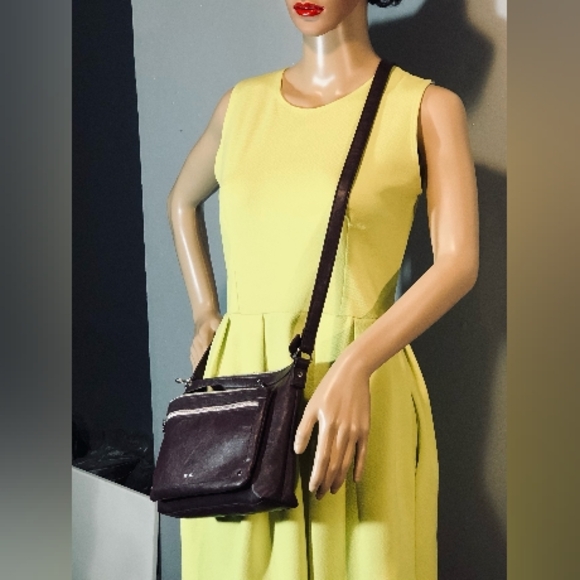 Relic Brown Leather Polka Dot XBody SS - Picture 6 of 15